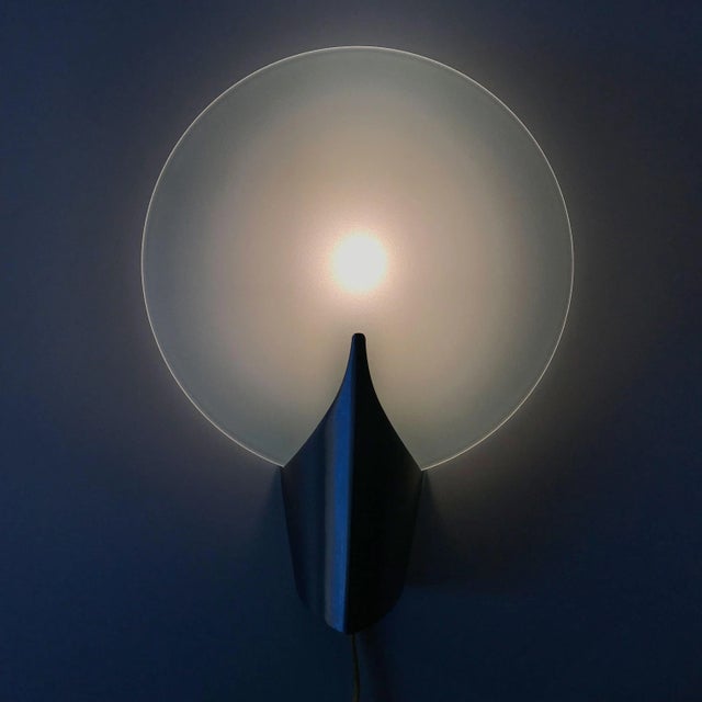 Modernist Wall Lamp by J.T. Kalmar, 1992, in Very Good conditions. Designed 1980 to 1989 European Plug (up to 250V).The...