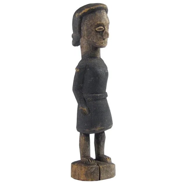 Fang Gabon Figurine in Wood, 1980s For Sale - Image 10 of 10