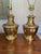 Late 20th Century Vintage Brass Ginger Jar Lamps With Brass Finials - A Pair. For Traditional, Palm Beach Regency, Chinoiserie & British Colonial Decor For Sale - Image 5 of 11