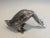 Silver Plated Bronze Duck Sculpture For Sale - Image 4 of 11