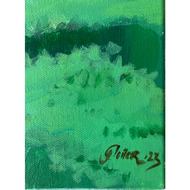 2020s Geiler Gonzalez Painting "Horizon" Acrylic on Canvas For Sale - Image 5 of 7