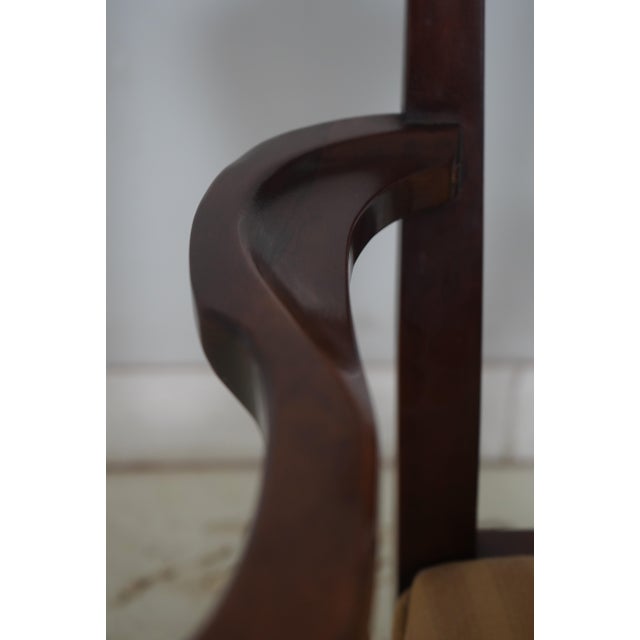Wood Set of 6 Statton Old Towne Cherry Dining Chairs For Sale - Image 7 of 18