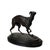 French Pierre-Jules Mène Bronze Sculpture of a Whippet on a Slate Base C1890 For Sale - Image 3 of 7