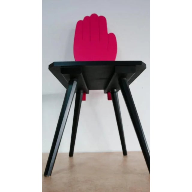 Mid-Century Modern Wooden Advertising Chair by Engelmann & Leupin for Roth-Händle Tobacco For Sale - Image 3 of 14