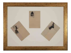 Cornelius Wouter Bouter, Mademoiselles, Original Etching, Early 20th-Century