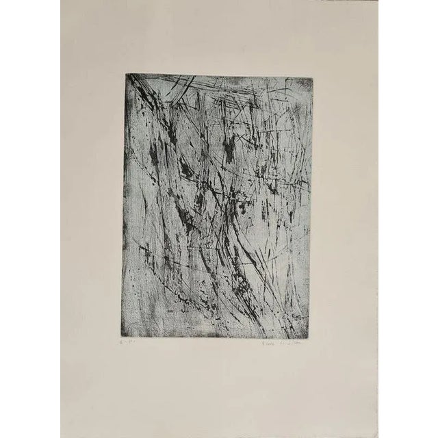 Etching, 1998 Handsigned by the artist in pencil and numbered 6/100 Publisher : Editions de l'Herne (Paris) 48.00 cm. x...