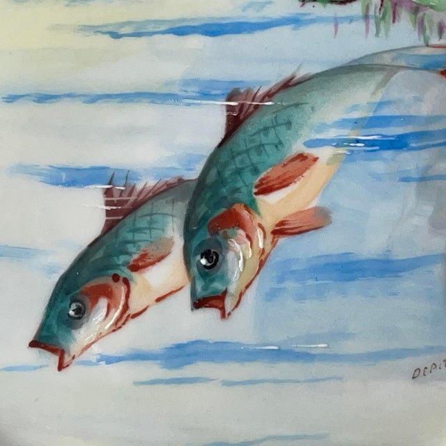 Plates by Gerard Dufraisseix & Abbot, 1890s, Set of 7 For Sale - Image 9 of 14