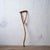 Wood Vernon Edwards Crutch Form Walking Stick, 1980s For Sale - Image 7 of 13