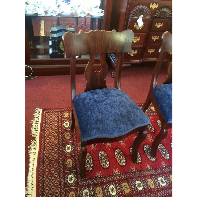 Antique Chairs, Empire Period, the Pair For Sale - Image 9 of 11