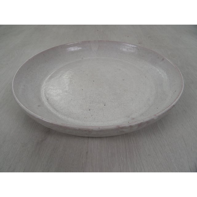 White 18th Century Asian Style White Charger For Sale - Image 8 of 8