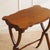 Antique Mahogany Side Table with X-Frame, 1900s For Sale - Image 4 of 11
