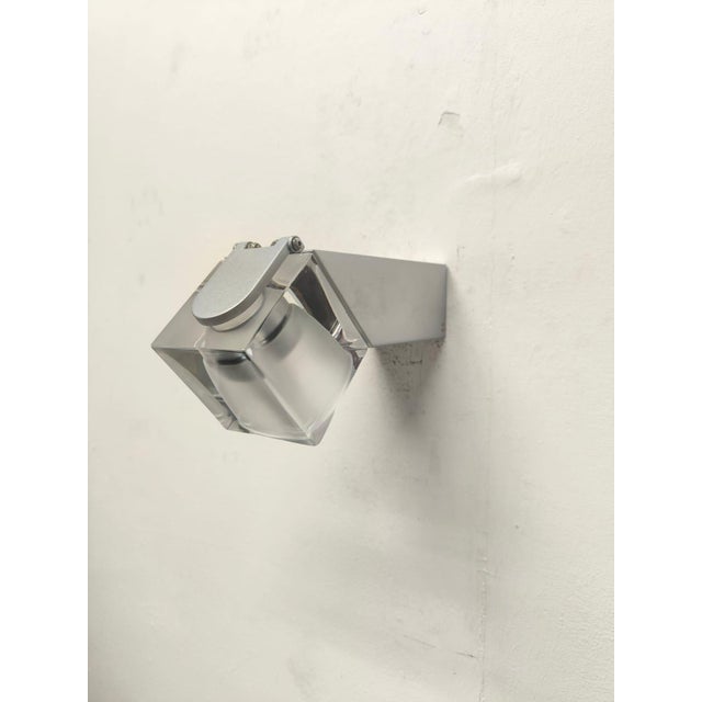 Contemporary Cube Double Light Wall Light by Fabbian, 2000s For Sale - Image 3 of 15