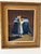 Figurative Vintage 1981 r.a. Smith Signed Oil Painting Figurative "Girl at Table" For Sale - Image 3 of 3
