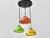 Space Age Pendant Lamp with Colored Metal Shades, 1970s For Sale - Image 5 of 13