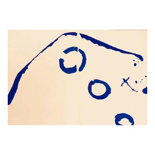 Tal Coat Original Lithograph DM02131d Derriere Le Miroir 1962 For Sale