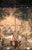 Gold Early 20th Century French Gilt Tole Three-Light Chandelier With Glass Flowers For Sale - Image 8 of 10