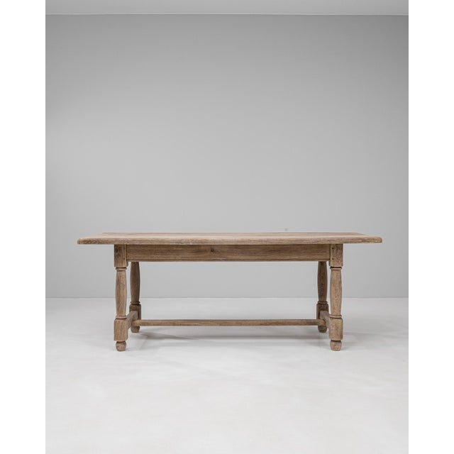 20th Century French Oak Dining Table For Sale - Image 10 of 18