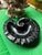 Ceramic Spaghetti Ceramic Style Black Nautilus Ashtray For Sale - Image 7 of 7