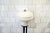 Italian Floor Lamp in Glass, Iron and Marble, 1970s For Sale - Image 3 of 8