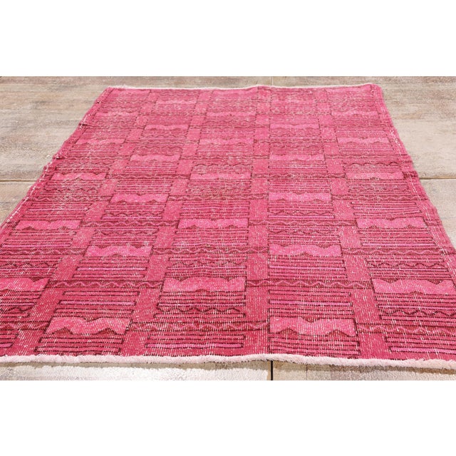 Zeki Muren Vintage Turkish Sivas Rug, 03'09 X 06'05 For Sale - Image 9 of 10