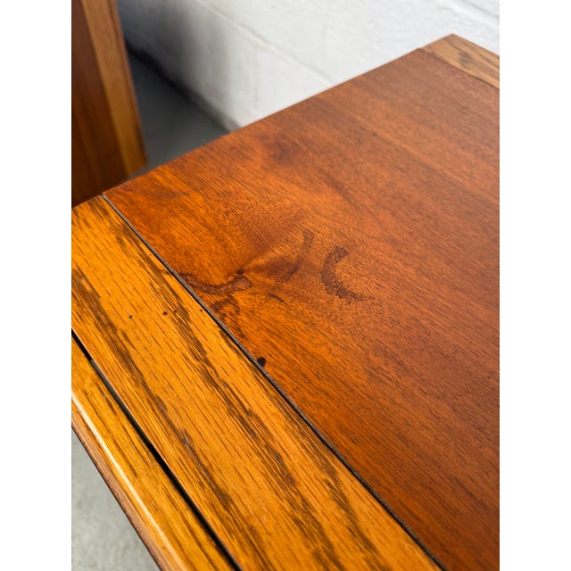 Mid 20th Century Vintage Walnut Cabinet Nightstands by Lane - a Pair For Sale - Image 11 of 12