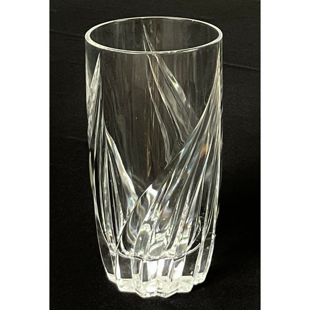 Contemporary 1990s Lenox-“Debut”-Hand Blown, Cut, and Polished Tumbler Glasses – Set of Four For Sale - Image 3 of 8
