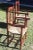 Brown Set of Vintage High Throne Armchairs with Turned Legs and Acetate Seat, 1970s For Sale - Image 8 of 12