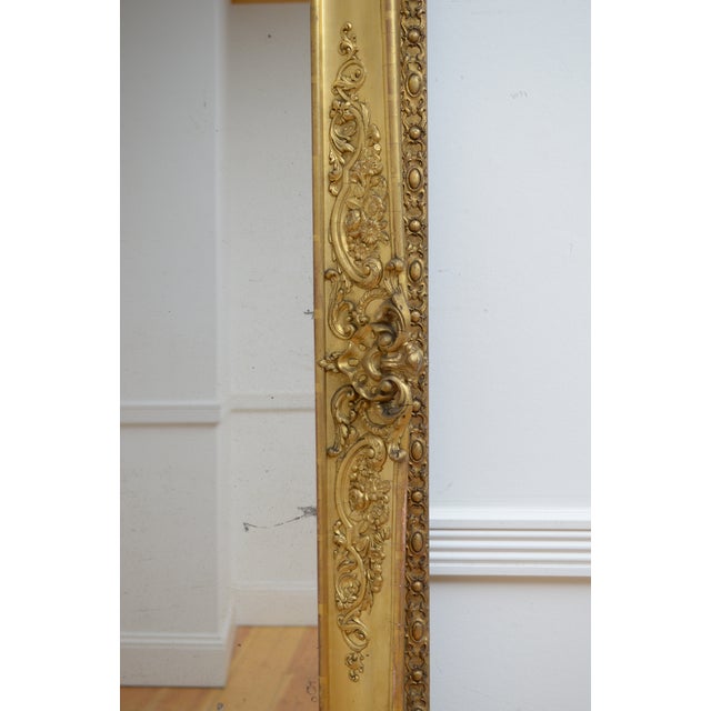 Full Length Floor-Standing Pier Chateau Mirror, 1850 For Sale - Image 11 of 15