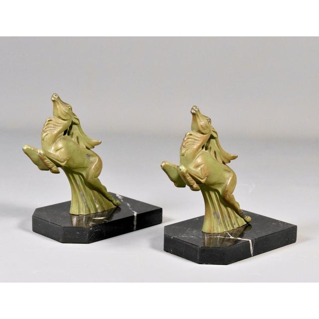 Pair of Art Deco Ibex Bookends, 1930s For Sale - Image 6 of 16
