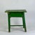 Early 19th Century Exquisite 19th Century Primitive One Drawer Side Wooden Table in Green Paint For Sale - Image 5 of 18