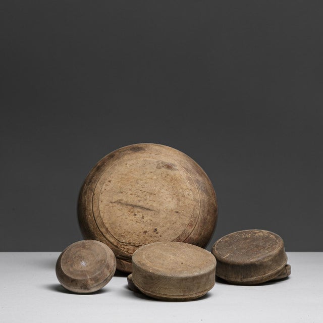 Antique 19th Century Swedish Wooden Boxes, Set of 4 For Sale - Image 4 of 5