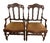 Flemish Armchairs in Oak, 19th Century, Set of 2 For Sale