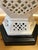 Ceramic 1970’s Chinoiserie Pierced Porcelain Blanc De Chine Temple Jar Table Lamps - A Pair For Sale - Image 7 of 12