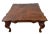 Vintage Cocktail Coffee Table with Ball Claw Legs, Large Square Shape, Chippendale Style, Banded Mahogany inlay top. 20 x...