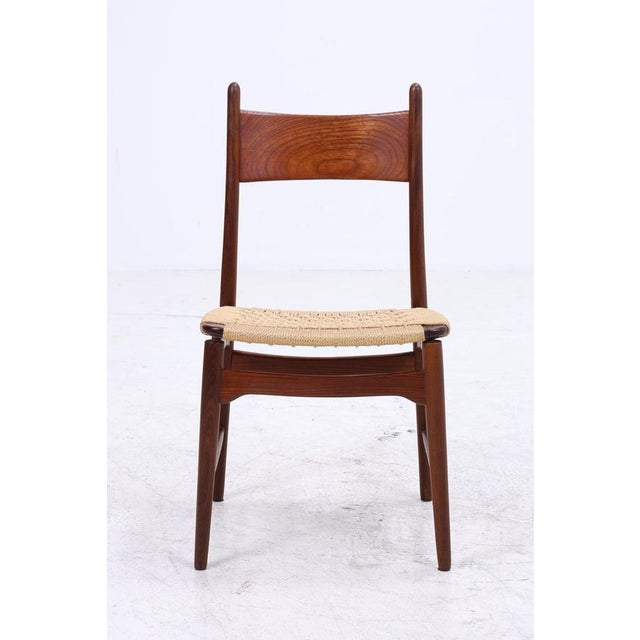 Mid-Century Danish Teak Dining Chairs, 1960s, Set of 2 For Sale - Image 6 of 17