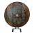 Mounted Ox Wheel Sculpture for Indoor or Garden Use For Sale
