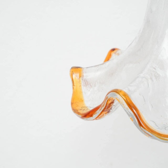 Mid-Century Modern Glass Pendant Lamp, 1960s For Sale - Image 3 of 14