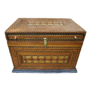 Antique Moroccan Coffer, Trunk or Box
