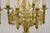 Antique Gothic Revival Gold Bronze Figural Candelabra Table Lamps - A Pair For Sale In Philadelphia - Image 6 of 11