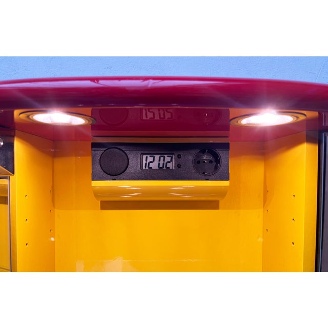 Vintage Postmodern French Bathroom Mirror Cabinet from Decotec, 1980s For Sale - Image 12 of 18