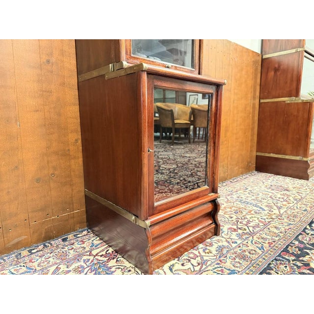 Low English Bookcase from Globe Wernicke For Sale - Image 6 of 12