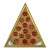 Gratitude Pizza Folk Art by Georgia Artist Carol Veliotis For Sale