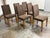 Italian Italian Modern Cherry Dining Chairs, Set of Six For Sale - Image 3 of 12