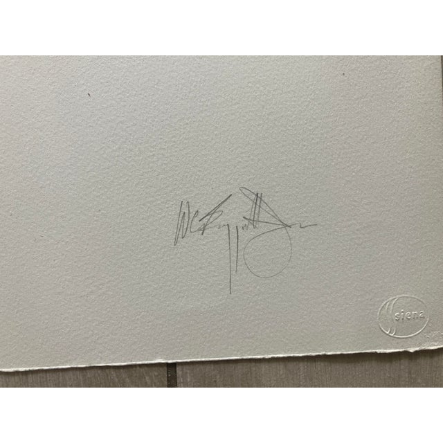 William Baggett, Original Lithograph Entitled 'Travel Fantasy', Signed, Numbered, Circa 1980s For Sale In Miami - Image 6 of 7