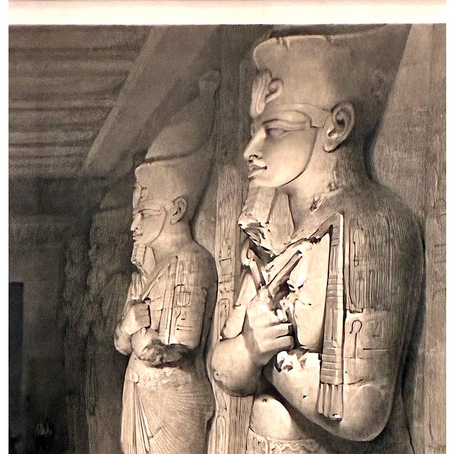 Mid 19th Century “Interior of the Temple of Abu Simbel, November 9th, 1836, Nubia” by David Roberts For Sale - Image 5 of 10