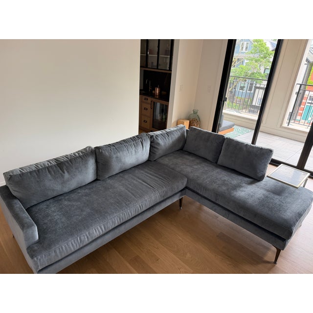 Selling our brand new West Elm Right 2-Piece Bumper Chaise Sectional. We just purchased it for $3,298, but unfortunately...