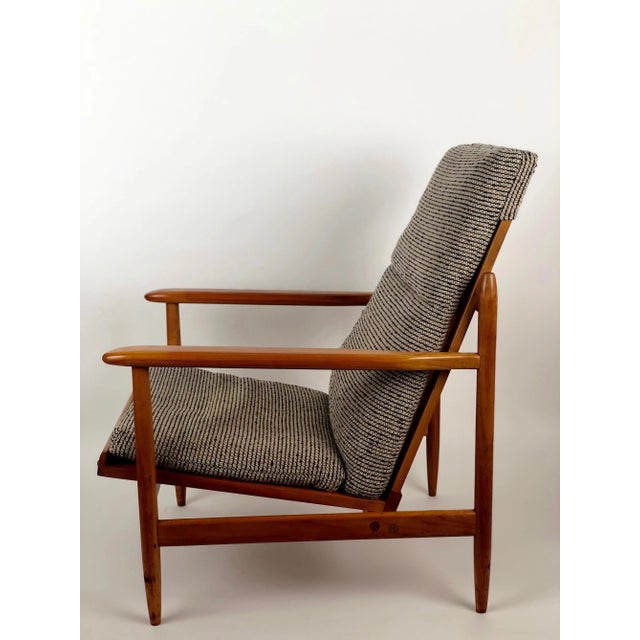 Armchair from Uluv in Cherry Wood, 1960 For Sale - Image 6 of 13