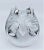 1980s Daum of France Owl Head Glass Crystal Paperweight For Sale - Image 5 of 12