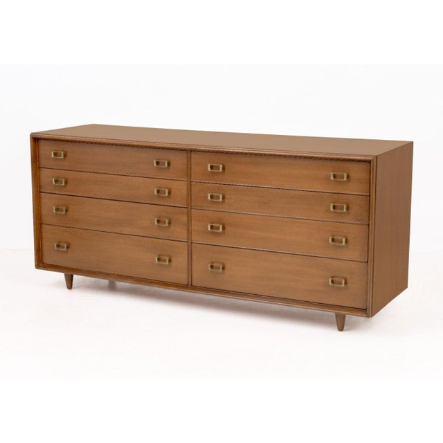 Paul Frankl Paul Frankl Walnut Chest of Drawers For Sale - Image 4 of 9