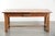 Antique 18th Century French Dining Table with Fruitwood Top and Oak Base For Sale - Image 3 of 14